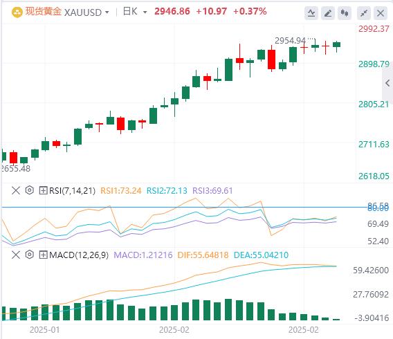 【XM外汇市场评论】：金价为坚挺的近期方向而苦苦挣扎(图1)