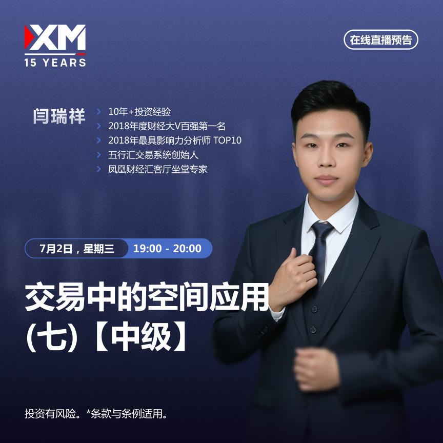 【XM外汇平台】：中文在线直播讲座 今日预告(图2)