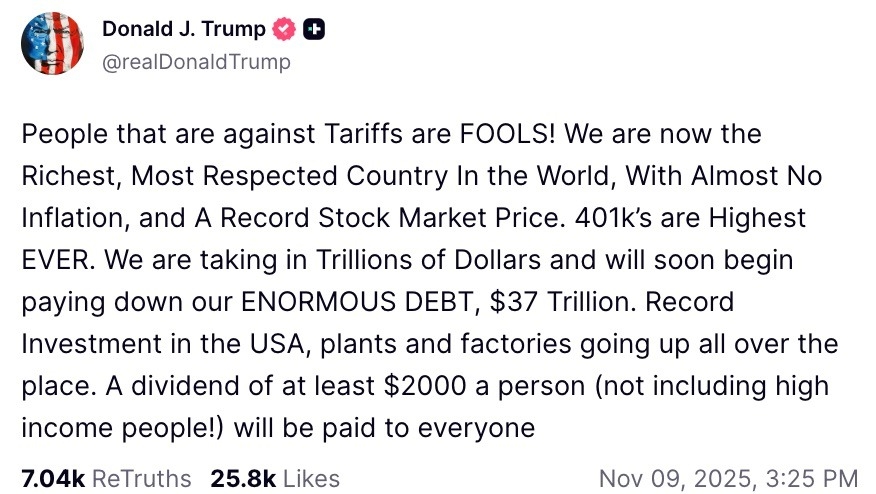 【XM Decision Analysis】--XRP Price Jumps 10% on Trump’s $2000 Tariff ‘Dividend’ Announcement: What Next?(图1)